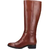 Geox Bottes plates D FELICITY femmes - Marron - 38