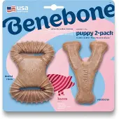 Benebone Chew Wishbone Puppy Pack 10 Cm Rose