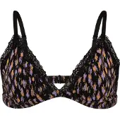 LASCANA Soutien-gorge violet clair / orange clair / noir