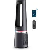 Rowenta Eclipse 3-in-1 QU5072F0 Purificateur + Ventilateur + Chauffage - 2 niveaux de filtration - Efficacité : jusqu'à 99 95%
