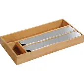 Kesper Coupe-feuilles, 4 compartiments 42 x 19 cm