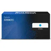 PrintAbout Toner compatible pour Epson S050613 - Cyan