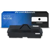 PrintAbout Toner compatible pour Kyocera TK-1130 - Noir