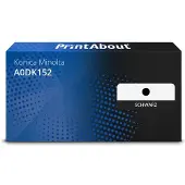 PrintAbout Toner compatible pour Konica Minolta A0DK152 - Noir