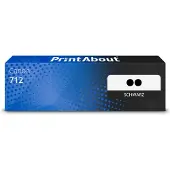 PrintAbout Toner compatible pour Canon 712 - 2x Noir - Multipack