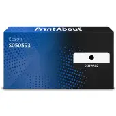 PrintAbout Toner compatible pour Epson S050593 - Noir
