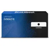 PrintAbout Toner compatible pour Lexmark E450A21E - Noir