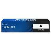 PrintAbout Toner compatible pour Xerox 106R01569 - Noir - Grande capacité