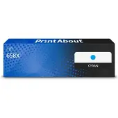 PrintAbout Toner compatible pour HP 658X (W2001X) - Cyan - Grande capacité