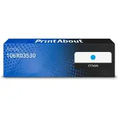 PrintAbout Toner compatible pour Xerox 106R03530 - Cyan