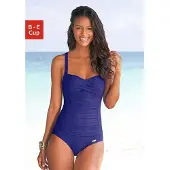 LASCANA Maillot de bain bleu