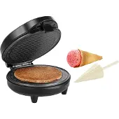 Tristar Appareil à cornet à glace 700 W 20 cm Noir