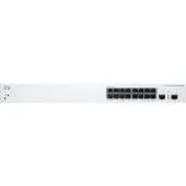 Cisco CBS220-16T-2G, Administré, L2, Gigabit Ethernet (10/100/1000), Montage en rack