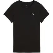 Puma Ess Elevated Short Sleeve T-shirt Noir S Femme
