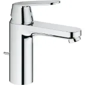 GROHE Eurosmart Cosmopolitan Mitigeur monocommandé pour lavabo hauteur moyenne avec vidage à tirette chromé - 23325000