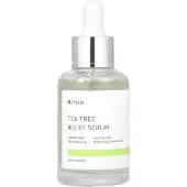 IUnik Tea Tree Relief Serum sérum apaisant visage pour peaux sensibles sujettes à l'acné 50 ml