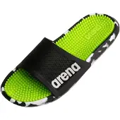 Arena Claquettes / Tongs 'MARCO BI' citron vert / noir / blanc