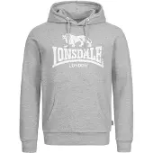 Lonsdale Sweat-shirt 'Fremington' gris / blanc