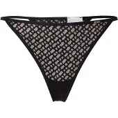BOSS String en dentelle à motif monogramme et logo