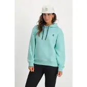 Poederbaas Pull à Capuche Poederbaas Femme Arty Hoody Mint-XS