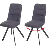 MCW Chaise de salle à manger -J69 (lot de 2)
