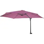 Mendler Parasol mural Acerra 3m inclinable