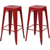 Mendler Tabouret de bar -A73 (lot de 2)