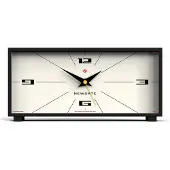 Newgate Thunderbird Horloge de cheminée avec cadran argenté