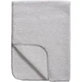Meyco Couverture bébé tissée unie - gris mélangé - 75x100cm (100 x 75 cm)
