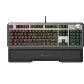 QPAD 9J.P7R81.K0G Gaming Tastatur Pro MK95 schwarz mit RGB DE