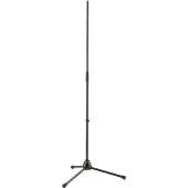 K&M Pied de micro - - 201a 2b - Télescopique - Repliable - Noir