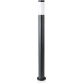 V-TAC VT838110 27 Borne d'éclairage 110cm boîtier en acier inoxydable gris IP44 (E27, IP44)