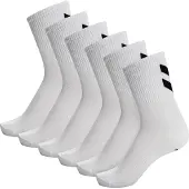 Hummel Chaussettes de sport 'Chevron' noir / blanc
