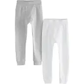 Next Leggings gris chiné / blanc