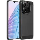 IMoshion Coque Brushed pour Xiaomi Redmi Note 14 (5G) - Noir