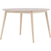 Venture Home Flora table à manger Ø120cm whitewash.