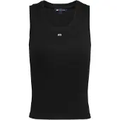 Tommy Hilfiger Haut 'Slim Tank' noir