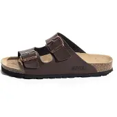 Bayton Pantoufle 'BALTIC' chocolat / noir