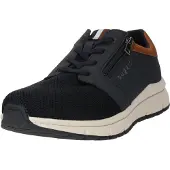 Bugatti Sonic Exko : chaussures de sport pour hommes, modèle slip-on à lacets, couleur bleue, pour un usage quotidien