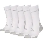 Head Chaussettes de sport gris chiné / blanc