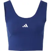 Adidas Haut de sport 'Essentials' bleu foncé / blanc