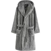 Next Peignoir court gris chiné