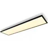 Philips Aurelle Panneau Lumineux Carré White Ambiance Noir