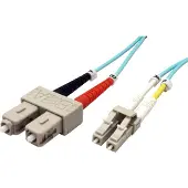 Roline LWL-Kabel 50/125um OM3 LC/SC trkis 0,5m