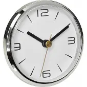 TFA-Dostmann 60.3543.02 Horloge radiopilotée 90 mm x 36 mm Chrome (brillant) à encastrer (60.3543.02)