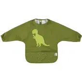 Trixie bavoir lavable avec manches - Bavoir bébé imperméable Mr. Dino