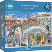Gibsons , le charme des puzzles anciens Puzzle Pont de Ha'penny - 1000 pièces