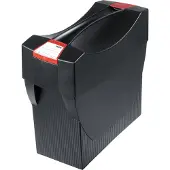 HAN Coffret pour dossiers suspendus Swing, noir/rouge