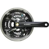 Shimano Acera M361 Chain Guard 104/64 Bcd Crankset Noir 175 mm / 48/38/28t