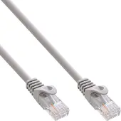 InLine 71403 Câble de raccordement, U/UTP, Cat.5e, gris, 3m
